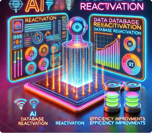 Image depicting the concept of AI reactivation, emphasizing the theme of database reactivation in technology.