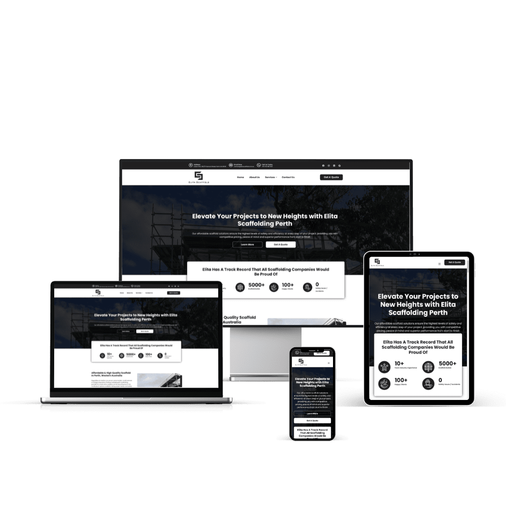 Elita Scaffold - Web Design