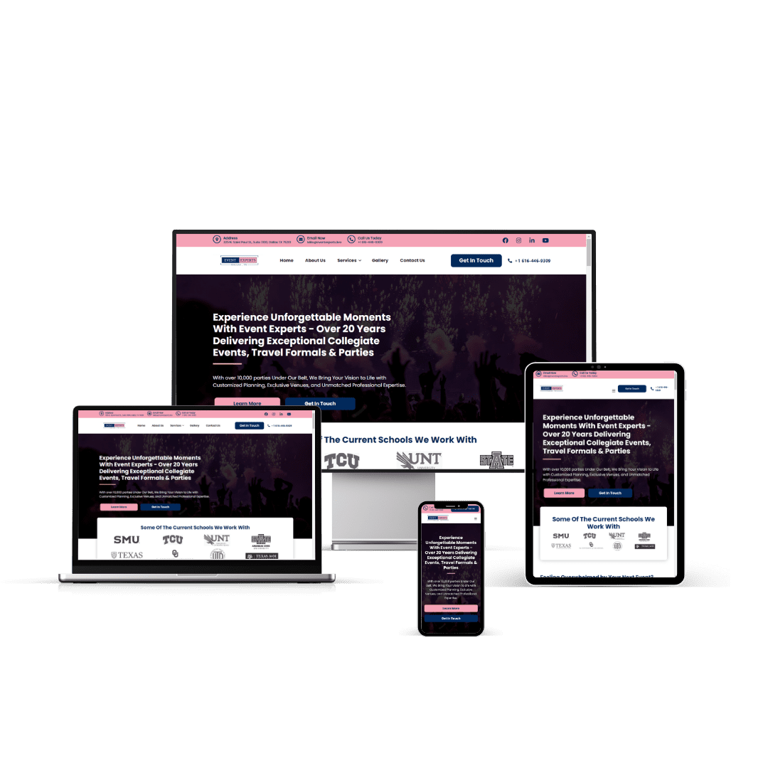 Event Experts - Web Design