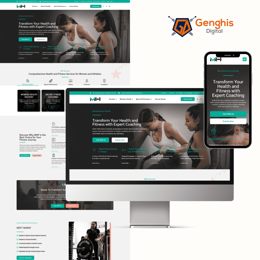 MH Performance 1 - Web Design